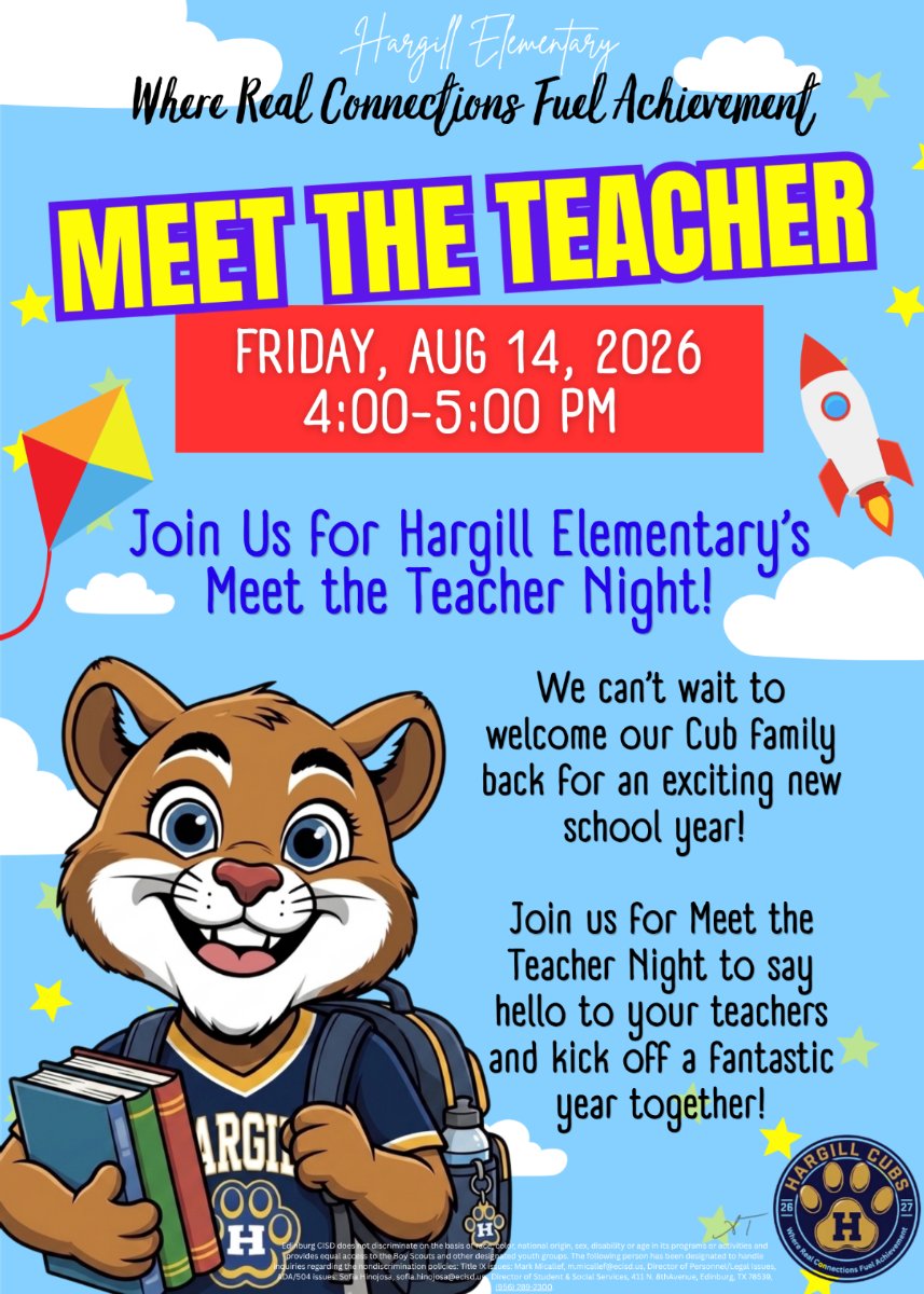 Meet the Teacher Event Information